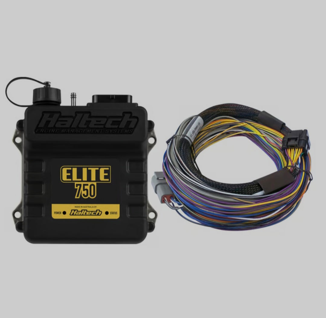 Haltech 750 ECU + Basic universal wire in harness