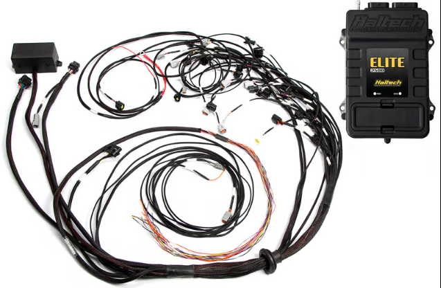Haltech Elite 2500 + Terminated Harness Kit For Ford Falcon BA/BF Barra 4.0L I6 Injector Connector: Factory Bosch EV1