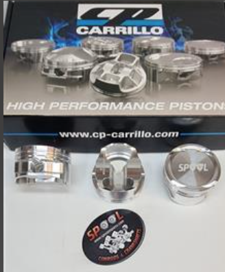 CP TB48 Custom Pistons, +.5mm, 3.937" / 9:1